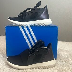 adidas gazelle silver green womens Adidas Tubular Defiant "Black/White" Women's 5- S75903  lostsoles213